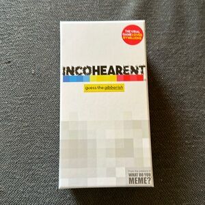 Incoheatrent what do you meme? Game. Used once